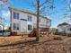 Spacious backyard with a deck and firepit at 408 Froyle Ct, Rolesville, NC 27571