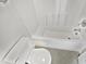 Simple bathroom with toilet and shower/tub combo at 408 Froyle Ct, Rolesville, NC 27571