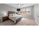 Bright bedroom with a comfortable bed and plenty of natural light at 46 Trusting Ln, Middlesex, NC 27557