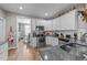 Spacious kitchen with stainless steel appliances and granite countertops at 46 Trusting Ln, Middlesex, NC 27557