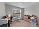 Home office with a workspace and ample storage at 46 Trusting Ln, Middlesex, NC 27557