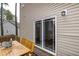 Deck with sliding glass door access from the dining area at 496 Omaha Dr, Broadway, NC 27505