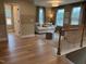Bright loft area with a comfortable sofa at 5112 N River Sand Trl, Raleigh, NC 27604