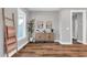 Modern living room featuring decorative accents and plenty of natural light at 1178 Sheriff Johnson Rd, Lillington, NC 27546