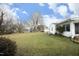 Large backyard with grassy area at 1805 Brown Ave, Burlington, NC 27215
