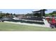 Outdoor amphitheater with rows of seats and a large stage at 1928 Robin Hill Ln, Raleigh, NC 27610