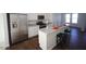 Modern kitchen with stainless steel appliances and an island at 1928 Robin Hill Ln, Raleigh, NC 27610