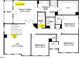 Second floor plan showing an owner's suite, loft, bedrooms, bathrooms, and walk-in closets at 23 Frost Meadow Way, Lillington, NC 27546