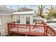 Deck and sunroom addition with backyard view at 402 Sparella St, Durham, NC 27703