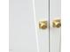 Close up of gold door handles at 508 Lakeland St # B, Durham, NC 27701