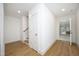 Garage entry with stairs and access to garage at 508 Lakeland St # B, Durham, NC 27701