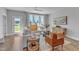 Cozy living room with sectional sofa and backyard access at 8951 Kennebec Crossing Dr # 51, Angier, NC 27501
