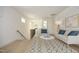 Bright sitting area with light walls and comfy seating at 916 Ardmore Dr, Durham, NC 27713