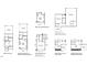 Second level floor plan options include sunroom, Gathering room, and multiple bedrooms at 1 Kelsey Ct, Hillsborough, NC 27278