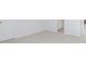Simple bedroom with carpet and access to a bathroom at 111 Reagan Crest Dr, Clayton, NC 27520