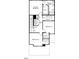 Upper floor plan featuring primary bedroom, two additional bedrooms, and bathrooms at 116 Malbec Dr, Chapel Hill, NC 27516