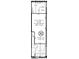 Plot plan showing the dimensions and layout of the property at 116 Malbec Dr, Chapel Hill, NC 27516