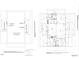 Monolithic slab foundation plan for new construction home with back and front porch at 132 Black Cloud Dr, Louisburg, NC 27549