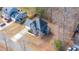 Aerial view of house and neighborhood at 300 Ashwick Dr, Efland, NC 27243