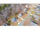 Aerial view of house and neighborhood at 300 Ashwick Dr, Efland, NC 27243