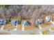 Aerial view of house and neighborhood at 300 Ashwick Dr, Efland, NC 27243