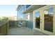 New deck with French doors and view of the house exterior at 300 Worth St, Raleigh, NC 27601