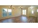 Bright dining room featuring hardwood floors and chandelier at 300 Worth St, Raleigh, NC 27601