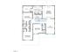 Second floor plan featuring a large primary bedroom, three additional bedrooms, and a loft at 3201 Armeria Dr, Apex, NC 27502