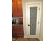 Walk-in pantry with frosted glass door at 35 Meadow Ln, Franklinton, NC 27525