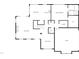 Two-story home floor plan showcasing a spacious layout with multiple bedrooms, bathrooms and Gathering areas at 5621 Voorhees Ln, Holly Springs, NC 27540