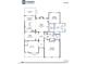 First floor plan showcasing a spacious kitchen, large bedrooms, and a two-car garage at 63 Rice Rd # 01, Zebulon, NC 27597