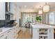 Well-appointed kitchen featuring a large island and breakfast nook at 63 Rice Rd # 01, Zebulon, NC 27597