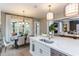 Bright kitchen nook with table and chairs, looking out to a patio at 63 Rice Rd # 01, Zebulon, NC 27597