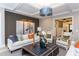 Living room with large artwork, comfy seating, and an open floor plan at 63 Rice Rd # 01, Zebulon, NC 27597
