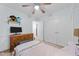 Charming bedroom with a twin bed and ample closet space at 7002 Longstreet Dr # C, Raleigh, NC 27615
