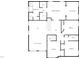 Second floor plan with primary suite and additional bedrooms at 7434 Randshire Way, Raleigh, NC 27616