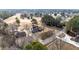 High-angle view of house and surrounding area, including golf course at 809 Jeffreys Rd, Rocky Mount, NC 27804
