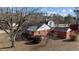 Brick house with a detached garage and large backyard at 809 Jeffreys Rd, Rocky Mount, NC 27804