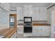 Kitchen boasts built-in oven and microwave at 809 Jeffreys Rd, Rocky Mount, NC 27804