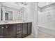 Bathroom with double vanity and a tub at 1256 Silver Beach Way, Raleigh, NC 27606