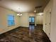 Bright dining room with hardwood floors and view to entry at 1312 Anthony Wood Ct, Fuquay Varina, NC 27526