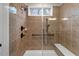 Large walk-in shower with tiled walls and seat at 1501 Lincoln Mill Dr, Durham, NC 27703