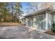 Attached garage with large door and ample driveway space at 232 Lakeview Dr, Sanford, NC 27332