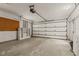 Spacious garage with storage and automatic door at 232 Lakeview Dr, Sanford, NC 27332
