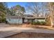 Ranch style home with brick walkway and landscaping at 232 Lakeview Dr, Sanford, NC 27332