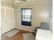 Cozy bedroom features a large closet and natural light from a window at 2612 Academy St, Sanford, NC 27332