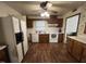 Functional kitchen with updated appliances at 2612 Academy St, Sanford, NC 27332