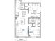 One bedroom, one bath unit floor plan at 711 E Lenoir St # 207, Raleigh, NC 27601