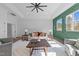 Bright living area with stylish furniture, decor, and ample natural light at 8001 Wexford Waters Ln, Wake Forest, NC 27587