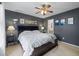 Bright bedroom with ensuite bathroom access at 1006 Silent Retreat Ln, Knightdale, NC 27545